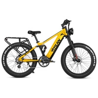 Bicicleta de montanha eléctrica Vitilan T7 - Potência 1200W | Bateria 20Ah | Velocidade 28mph | Alcance 80mi