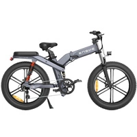 ENGWE X26 Bicicleta Eléctrica Dobrável - Potência 1200W | Bateria 19.2Ah | Velocidade 31mph | Alcance 62mi