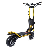 Kaabo Wolf King GT Pro Electric Trotinete eléctrica | Desempenho extremo | 4000W (6500W Pico) Potência | 62mph Velocidade | Bateria 35Ah | 55mi Alcance | Design de motor duplo | Transporte desportivo final