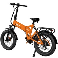 Bicicleta elétrica dobrável PVY Z20 Plus - 500W de potência | Bateria de 14Ah | 31mph de velocidade | 62mi de alcance