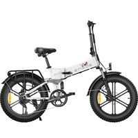 ENGWE Engine X Bicicleta Eléctrica Dobrável - Potência 250W | Bateria 13Ah | Velocidade 15.5mph | Alcance 75mi