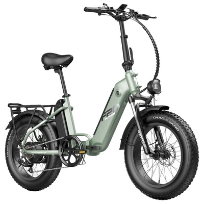 Bicicleta eléctrica Fafrees FF20 Polar - Potência 860W | Bateria 20.8Ah | Velocidade 15.5mph | Alcance 72mi