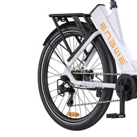 Bicicleta eléctrica ENGWE P275 StepThrough - Potência 250W | Bateria 19.2Ah | Velocidade 15.5mph | Alcance 162mi