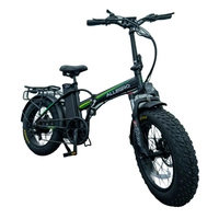 Bicicleta eléctrica dobrável Allegro City Fold - 750W Potência | Bateria 35Ah | Velocidade 30mph | Alcance 87mi