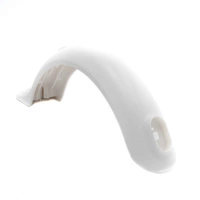 Para-choques traseiro branco 3 furos