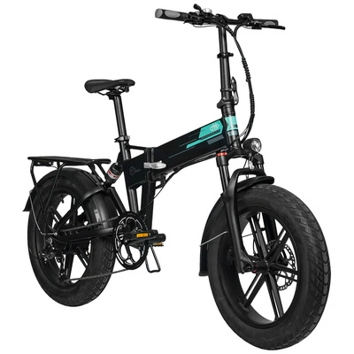 Bicicleta eléctrica Fiido M1 Pro - 500W Potência | Bateria 12.8Ah | Velocidade 25mph | Alcance 55mi