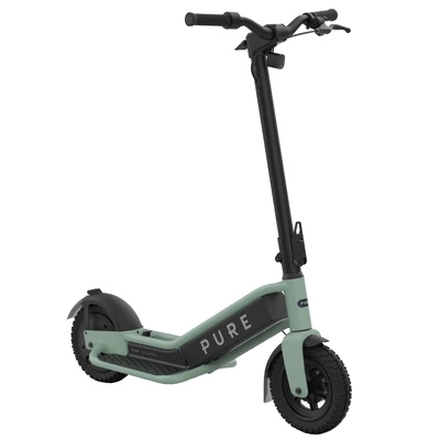 Pure Escape+ Electric Trotinete eléctrica - 900W Potência | Bateria 12Ah | Velocidade 15,5 mph | Alcance 31mi
