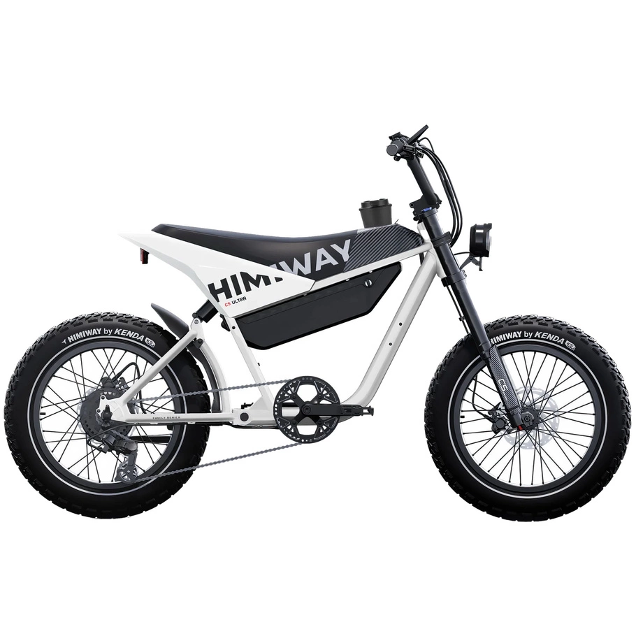 Motociclo Ultra Elétrico Himiway C5 - Potência 250W | Bateria 20Ah | Velocidade 15.5mph | Alcance 80mi
