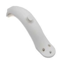 Para-choques traseiro branco + gancho para Xiaomi M365/M365 Pro