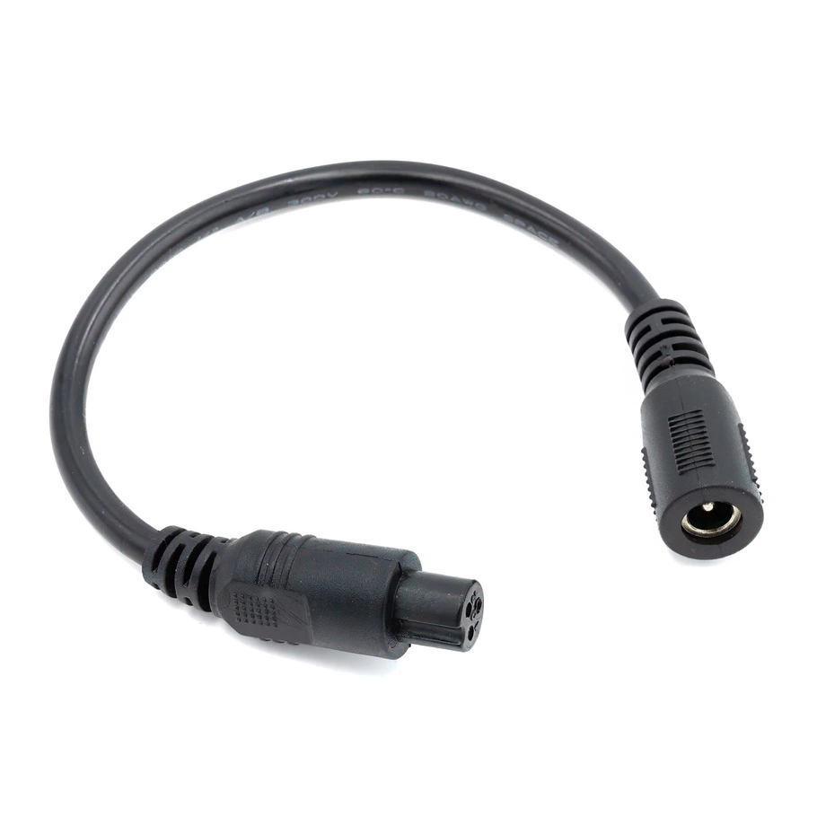Adaptador DC 2,1 mm x 5,5 mm para GX 12