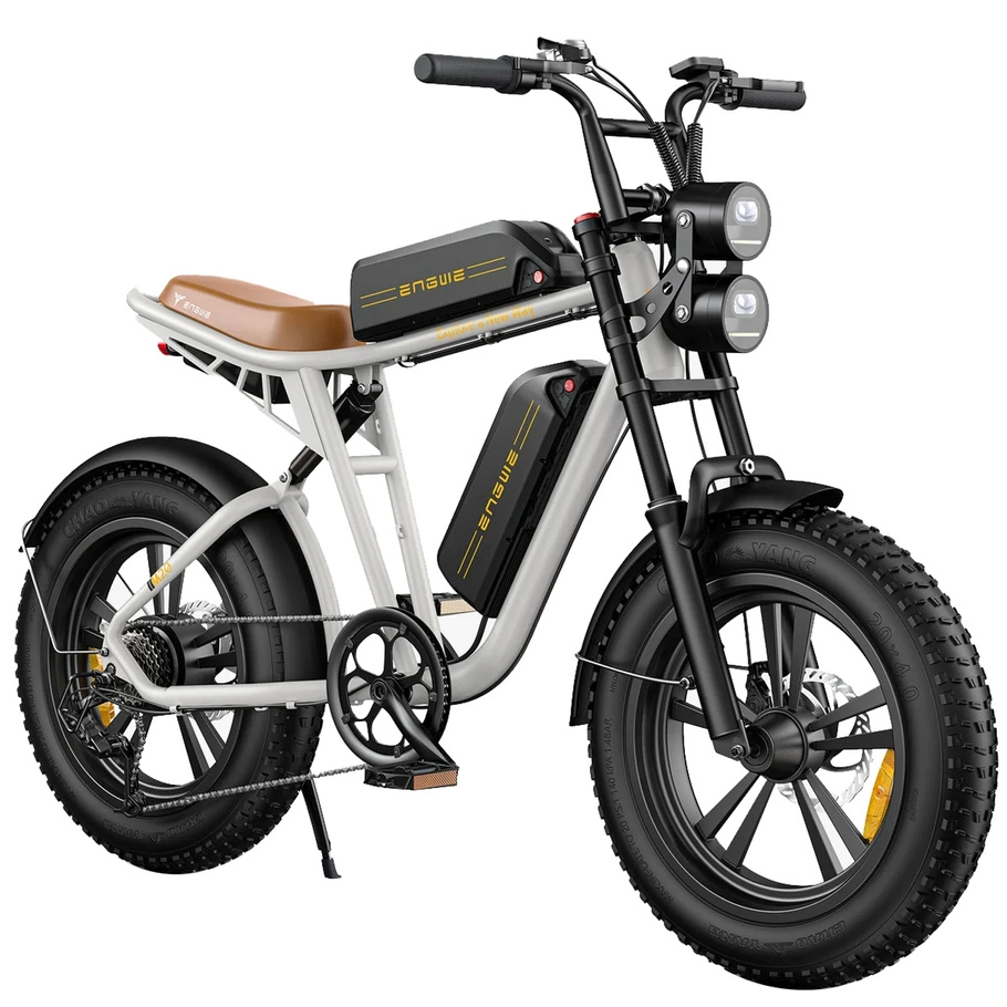 Bicicleta eléctrica ENGWE M20 - Potência 1000W | Bateria 26Ah | Velocidade 28mph | Alcance 94mi