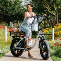 Bicicleta eléctrica dobrável Vitilan U7 - Potência 750W | Bateria 20Ah | Velocidade 28mph | Alcance 65mi