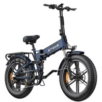 ENGWE Engine Pro 2.0 Bicicleta eléctrica dobrável - Potência 1200W | Bateria 16Ah | Velocidade 28mph | Alcance 68mi
