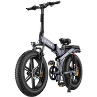 ENGWE X20 Bicicleta Eléctrica Dobrável - Potência 1000W | Bateria 14.4Ah | Velocidade 31mph | Alcance 62mi