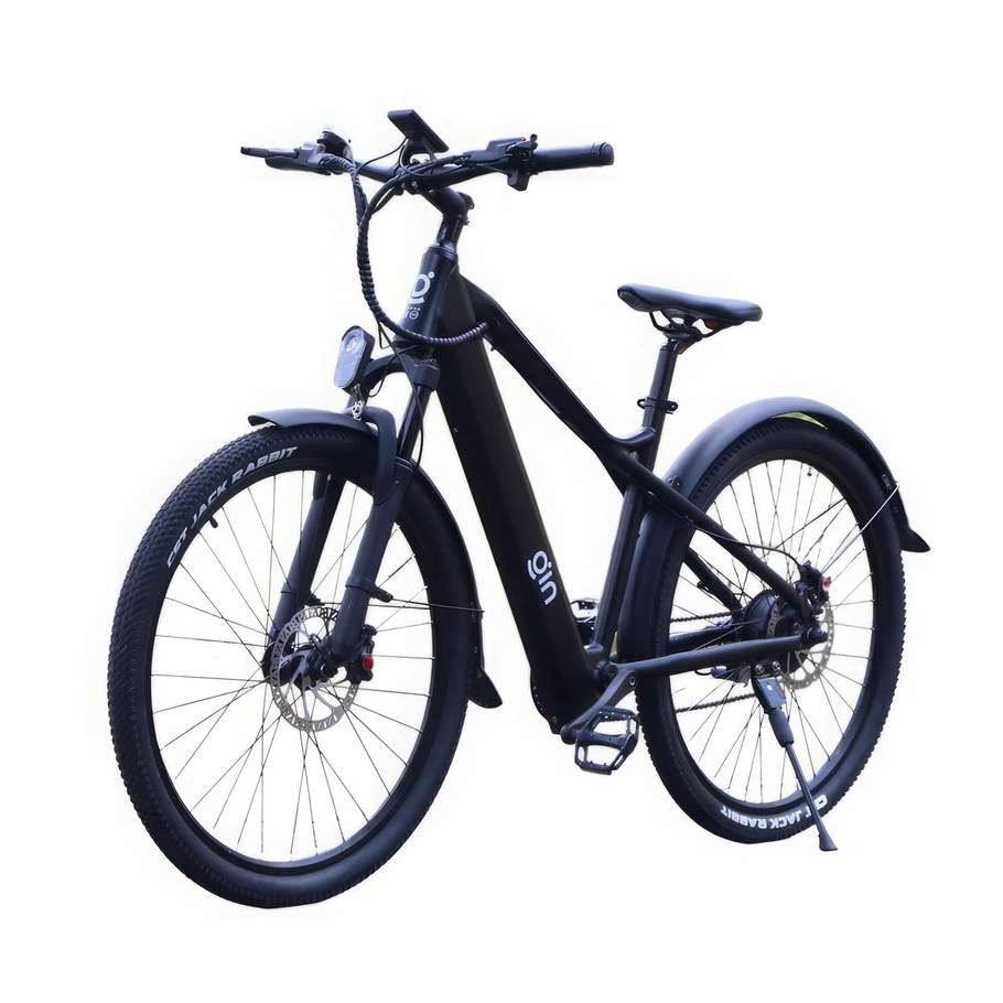 Bicicleta Eléctrica Híbrida GIN X | Desempenho Urbano | Potência 250W (500W Pico) | Velocidade 30mph | Bateria 12.8Ah | Alcance 75mi | Rodas 27.5
