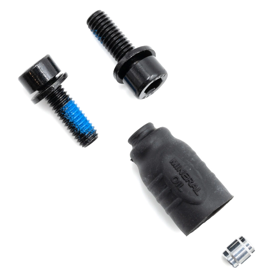 Kit de encaixe de travões de porca hidráulica Parafusos Barb Junta