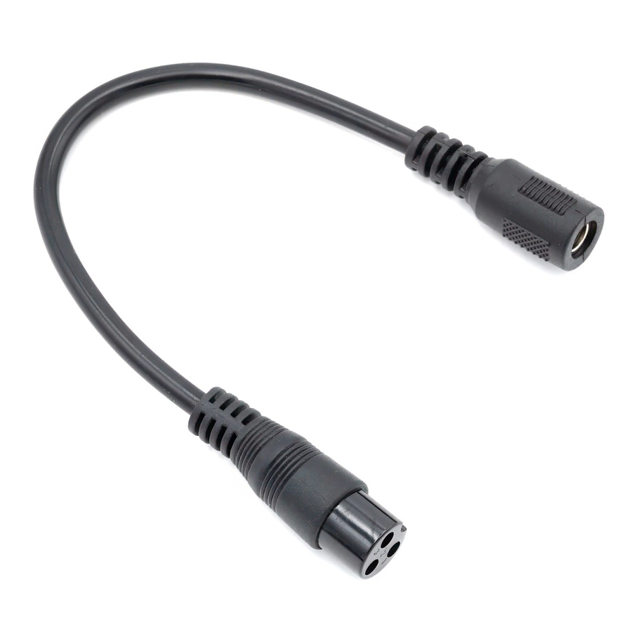 Adaptador DC 2,1 mm x 5,5 mm para GX 16