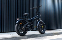 ENGWE Engine Pro 2.0 Bicicleta eléctrica dobrável - Potência 1200W | Bateria 16Ah | Velocidade 28mph | Alcance 68mi