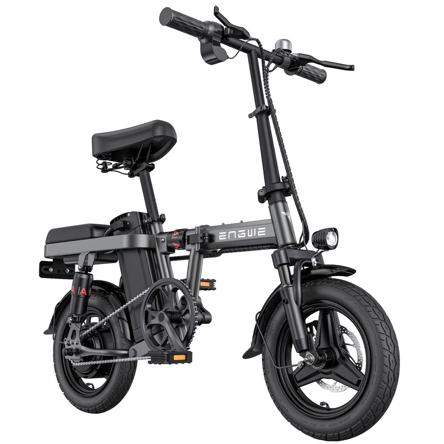 Bicicleta eléctrica dobrável ENGWE T14 - 600W Potência | Bateria 10Ah | Velocidade 30mph | Alcance 50mi