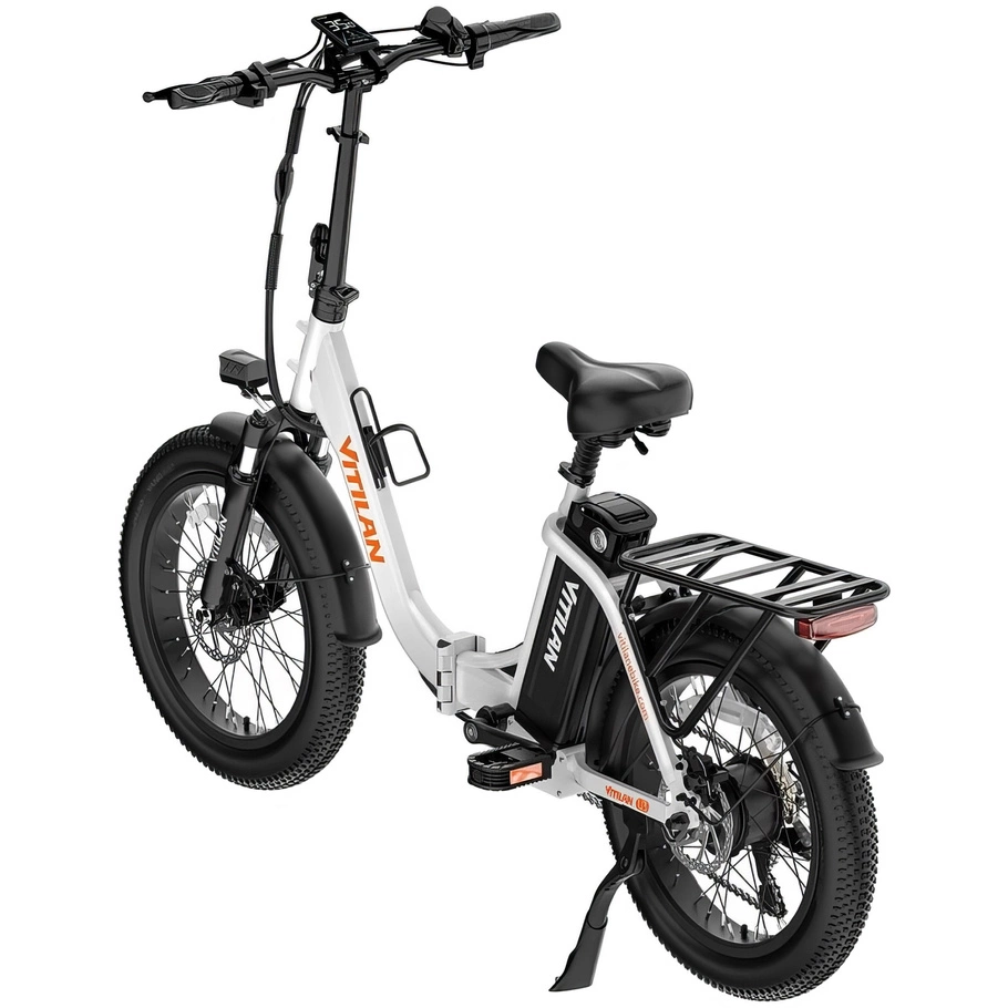 Bicicleta eléctrica dobrável Vitilan U3 - Potência 750W | Bateria 13Ah | Velocidade 28mph | Alcance 45mi