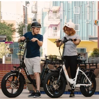 Bicicleta eléctrica dobrável Vitilan U7 - Potência 750W | Bateria 20Ah | Velocidade 28mph | Alcance 65mi