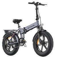 ENGWE EP-2 Pro Bicicleta Eléctrica Dobrável - Potência 250W | Bateria 13Ah | Velocidade 15.5mph | Alcance 75mi