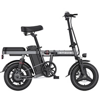 Bicicleta eléctrica dobrável ENGWE T14 - 600W Potência | Bateria 10Ah | Velocidade 30mph | Alcance 50mi