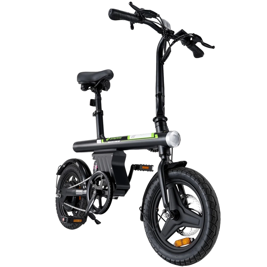 isinwheel CityGlide U1 Bicicleta Eléctrica Dobrável - Potência 500W | Bateria 7.8Ah | Velocidade 20mph | Alcance 28mi