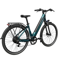 Bicicleta eléctrica Fiido C11 - 500W Potência | Bateria 10.4Ah | Velocidade 20mph | Alcance 56mi