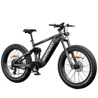 Bicicleta de caça eléctrica Himiway D7 Cobra - Potência 250W | Bateria 20Ah | Velocidade 15.5mph | Alcance 80mi