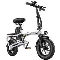 ENGWE O14 Bicicleta Eléctrica Dobrável - Potência 400W | Bateria 15.6Ah | Velocidade 20mph | Alcance 51mi