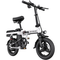 Bicicleta eléctrica dobrável ENGWE T14 - 600W Potência | Bateria 10Ah | Velocidade 30mph | Alcance 50mi