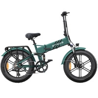 ENGWE Engine Pro 2.0 Bicicleta eléctrica dobrável - Potência 1200W | Bateria 16Ah | Velocidade 28mph | Alcance 68mi