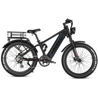 Bicicleta de montanha eléctrica Vitilan T7 - Potência 1200W | Bateria 20Ah | Velocidade 28mph | Alcance 80mi