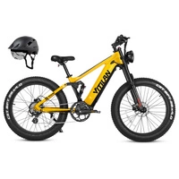 Bicicleta de montanha eléctrica Vitilan T7 - Potência 1200W | Bateria 20Ah | Velocidade 28mph | Alcance 80mi