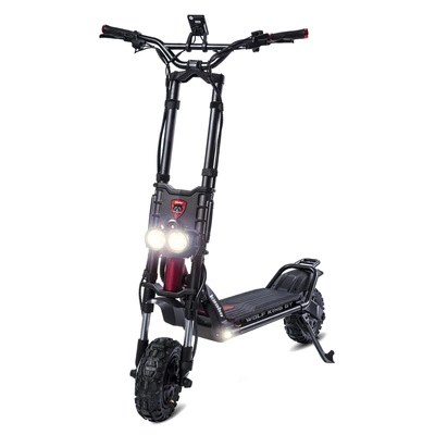 Kaabo Wolf King GT Pro Electric Trotinete eléctrica | Desempenho extremo | 4000W (6500W Pico) Potência | 62mph Velocidade | Bateria 35Ah | 55mi Alcance | Design de motor duplo | Transporte desportivo final