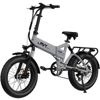 Bicicleta elétrica dobrável PVY Z20 Plus - 500W de potência | Bateria de 14Ah | 31mph de velocidade | 62mi de alcance