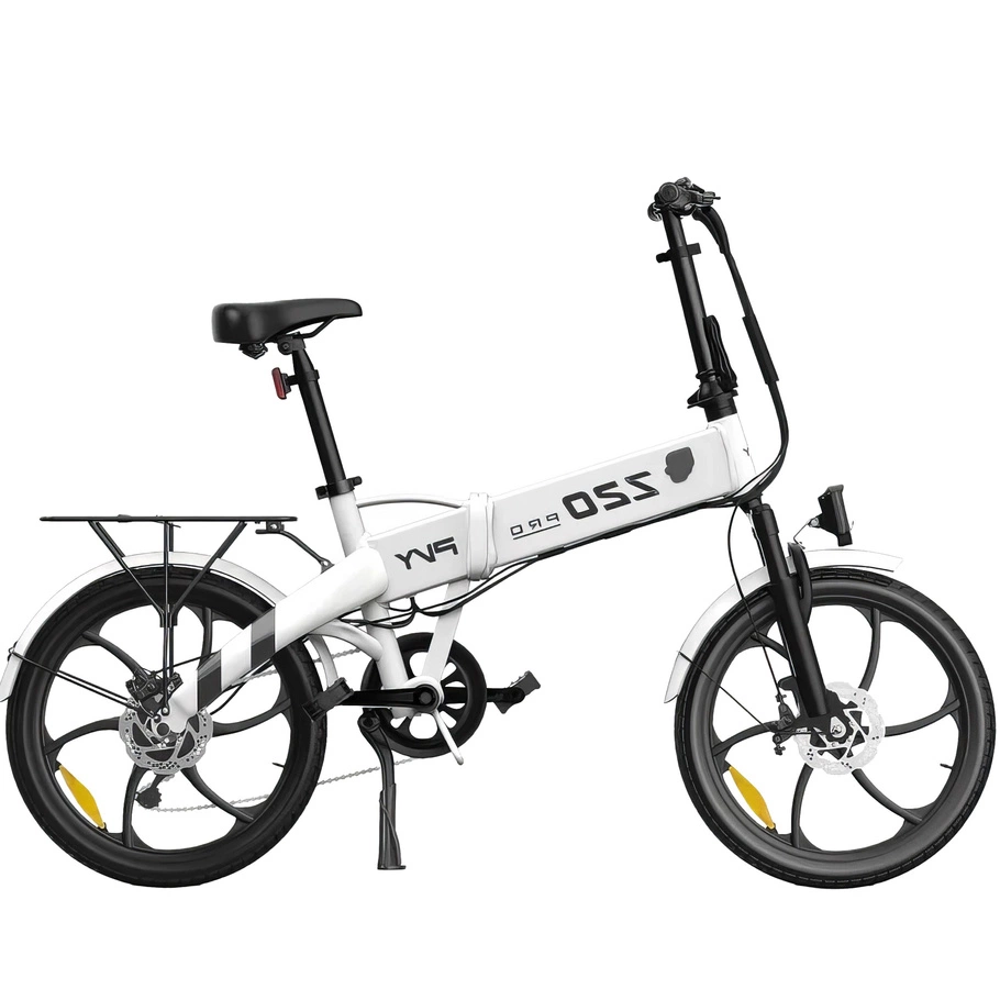 Bicicleta eléctrica dobrável PVY Z20 Pro - Potência 500W | Bateria 10.4Ah | Velocidade 15.5mph | Alcance 50mi
