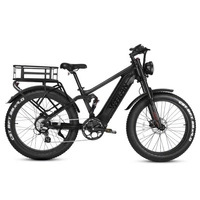 Bicicleta de montanha eléctrica Vitilan T7 - Potência 1200W | Bateria 20Ah | Velocidade 28mph | Alcance 80mi