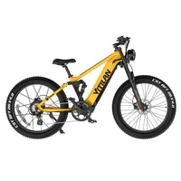 Bicicleta de montanha eléctrica Vitilan T7 - Potência 1200W | Bateria 20Ah | Velocidade 28mph | Alcance 80mi
