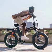 ENGWE X20 Bicicleta Eléctrica Dobrável - Potência 1000W | Bateria 14.4Ah | Velocidade 31mph | Alcance 62mi