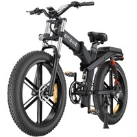 ENGWE X26 Bicicleta Eléctrica Dobrável - Potência 1200W | Bateria 29.2Ah | Velocidade 31mph | Alcance 93mi