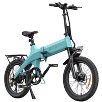 Bicicleta eléctrica dobrável ENGWE C20 Pro - Potência 850W | Bateria 19.2Ah | Velocidade 30mph | Alcance 93mi