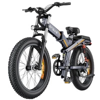 ENGWE X24 Bicicleta Eléctrica Dobrável - 1000W / 29.2Ah / 93mi [150km] Alcance / 31mph [50kph] Velocidade