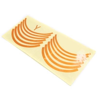 Autocolantes reflectores do motor da jante para Xiaomi M365/Pro