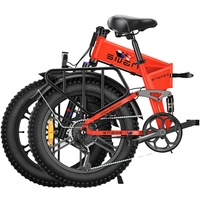 ENGWE Engine X Bicicleta Eléctrica Dobrável - Potência 250W | Bateria 13Ah | Velocidade 15.5mph | Alcance 75mi