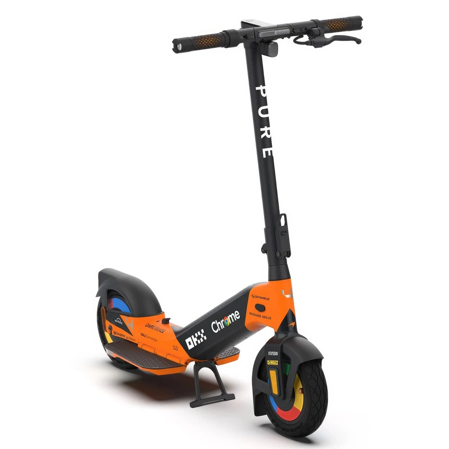 Pure Mclaren MCL38 710W 12Ah Laranja e Preto 15.5mph 31mi Range