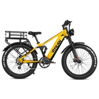 Bicicleta de montanha eléctrica Vitilan T7 - Potência 1200W | Bateria 20Ah | Velocidade 28mph | Alcance 80mi
