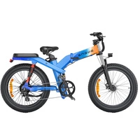 ENGWE X24 Bicicleta Eléctrica Dobrável - 1000W / 29.2Ah / 93mi [150km] Alcance / 31mph [50kph] Velocidade
