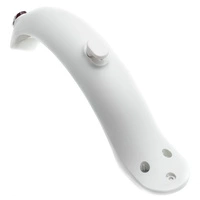 Para-choques traseiro branco + gancho + luz traseira para Xiaomi M365/M365 Pro